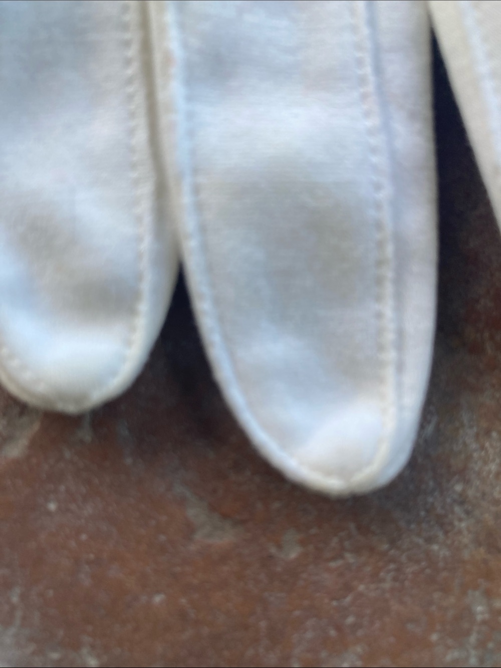 Vintage White/Cream Women's Short Dress Gloves - Set of 3 pair - Picture 5 of 8